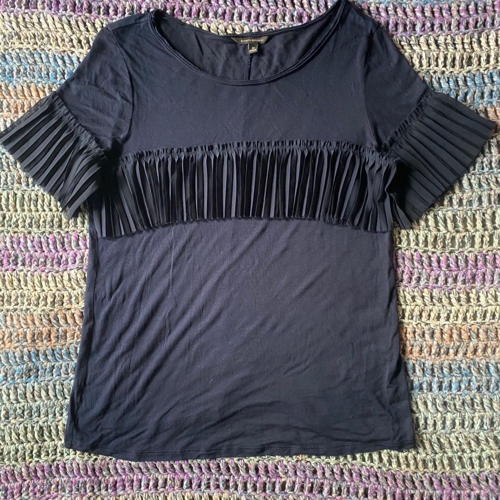 Banana Republic Dark Blue Blouse